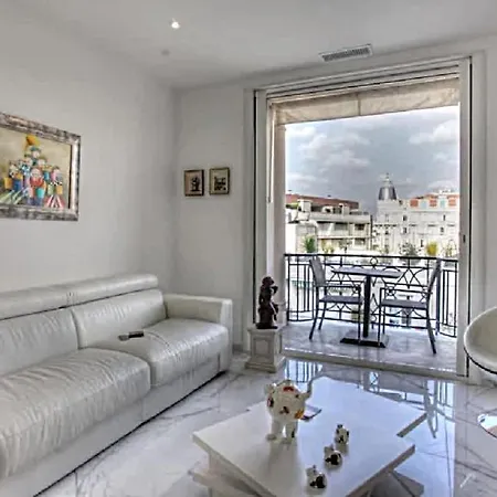 La Croisette Elegant Avec Balcon Et Vue Apercu דירה *